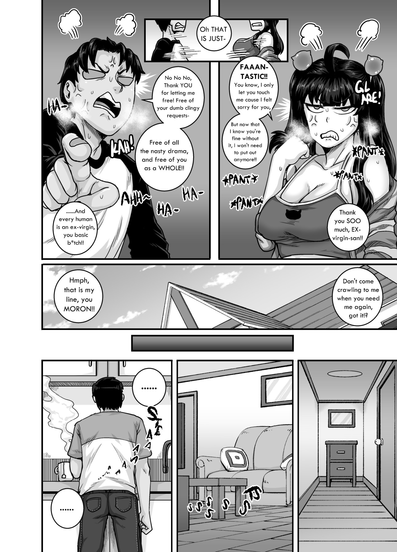 Hentai Manga Comic-Annoying (Step) Sister Needs to be Scolded!! 2~-Read-56